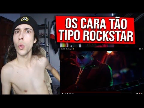 (EU ME IMPRESSIONEI COM ESSE SOM) REAGINDO a BRÁINS - É a Mangue 😵 - REACT/REAÇÃO