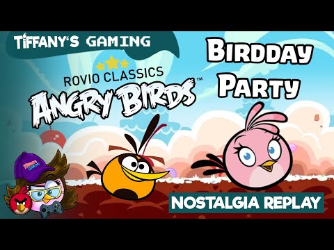 Rovio Classics: Angry Birds (Red's First Flight): Birdday Party -Nostalgia Replay - YouTube
