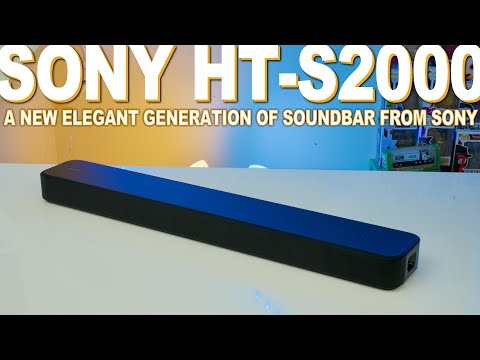 Thumbnail for Sony HT-S2000 Review - A New Generation Of Soundbar From Sony