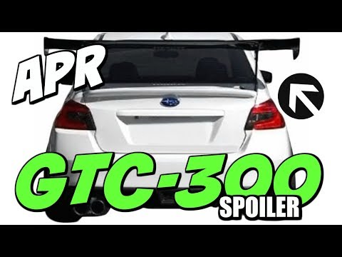 HOW TO INSTALL APR GTC-300 CARBON FIBER WING 2015-2020 SUBARU WRX
