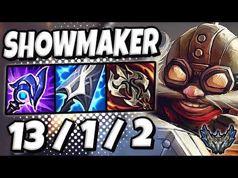 Corki vs Rumble MID [ DK ShowMaker ] Patch 12.12 Korea Challenger ✅