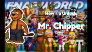 FNaF World Update 2 - How To Unlock Mr. Chipper