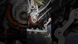 como instalar cadenas de tiempo Ford Escape 3.0 Timing Marks