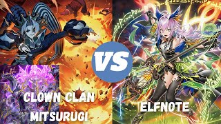 Clown Clan Mitsurugi vs Elfnote - YuGiOh! TCG - Post Banlist