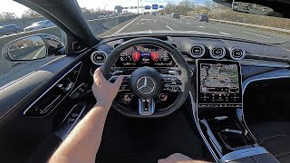 THE NEW MERCEDES AMG C63 S 2024 TEST DRIVE