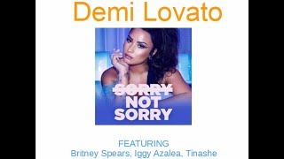 Sorry Not Sorry (feat. Britney Spears, Tinashe, Iggy Azalea)