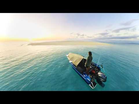 The Remote SAND CAY, Surrounded By Squid - SOLO ISLAND CAMPING - Part 4