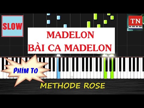 [ Methode Rose ] Madelon | Piano Thy Nguyen Tutorial