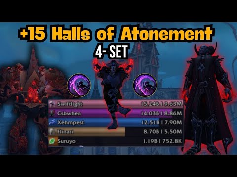 Insane Havoc DH DPS in +15 Halls of Atonement!