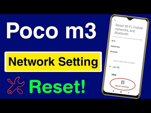 How to Reset Network Settings in Poco M3 | Poco M3 me Network settings ko reset kaise karen