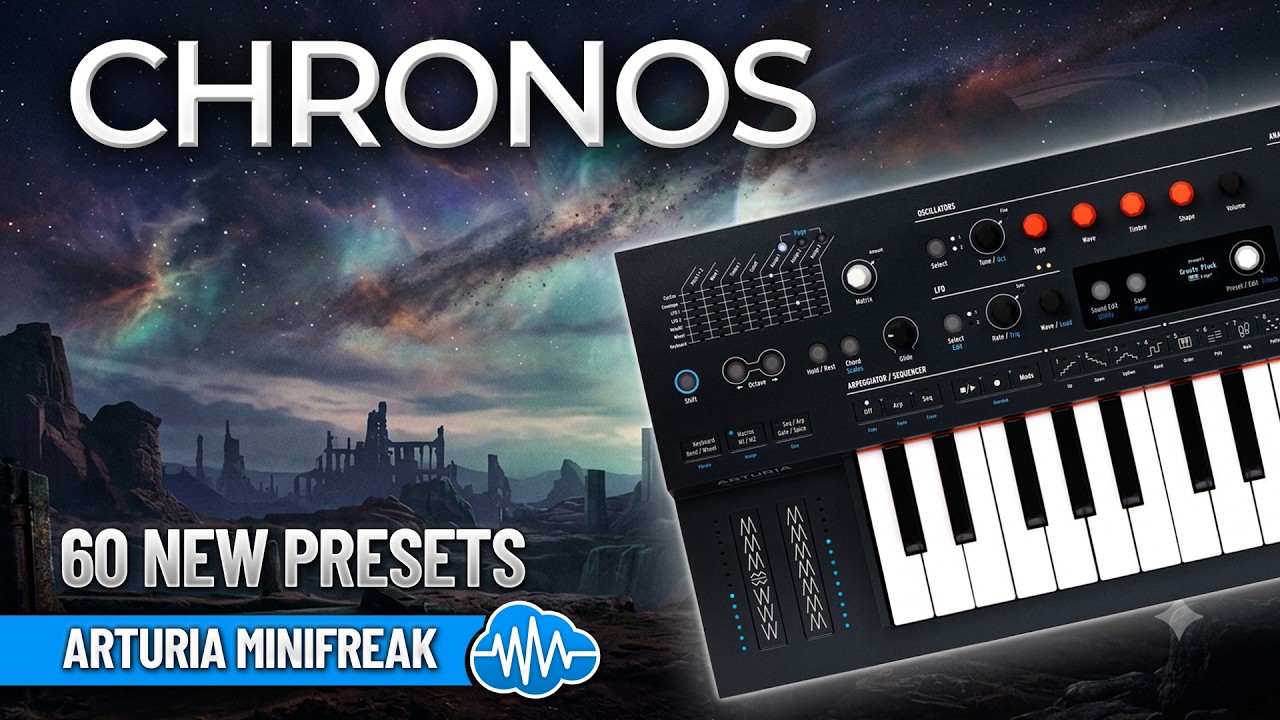 MSD043 - Chronos - Arturia MiniFreak ( 60 presets ) - Video Preview 1