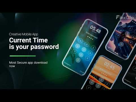 Live Time Password Lock Screen