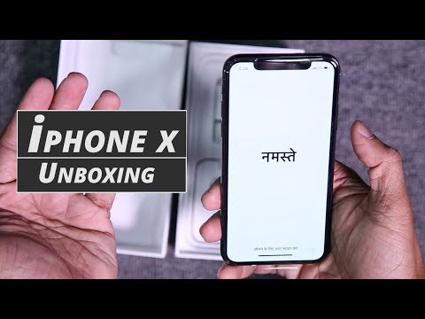 Apple iPhone X Unboxing And First Look