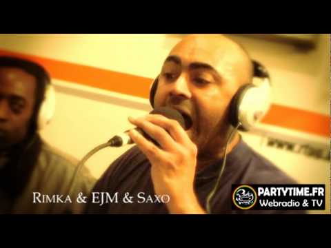 EJM & SAXO & RIMKA TIDRE - Freestyle at PartyTime 2012