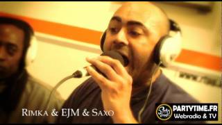 EJM & SAXO & RIMKA TIDRE - Freestyle at PartyTime 2012