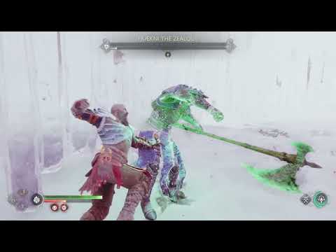 Kratos VS Fraekni The Zealous (No Hit)  |  God of War Ragnarok GMGoW