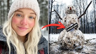 Menina desaparecida em Montana — 2 meses depois, ISTO foi encontrado dentro de um BONECO DE NEVE