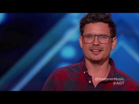 Michael Ketterer - Father of 6 Sings 'To Love Somebody' - Amazing Golden Buzzer Audition