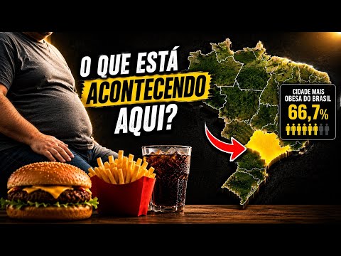 Descobri a cidade MAIS OBESA do Brasil e fiquei assustado