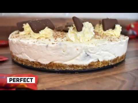 No Bake Daim Bar Cheesecake