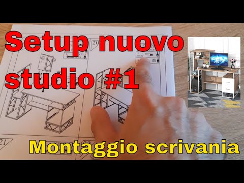 Setup del nuovo studio #1: la scrivania