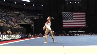 Ragan Smith - Floor Exercise - 2016 P&G Gymnastics Championships – Sr. Women Day 2