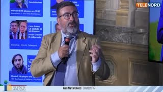 Chiocci a Telenord: «Sono grato a Giorgia Meloni. La premier non metta becco sul Tg1»