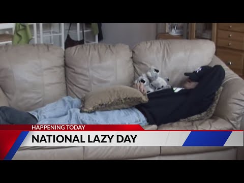 It's National Lazy Day