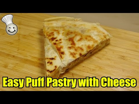 Easy Puff Pastry with Gouda Recipe | Pastry with Cheese without Oven