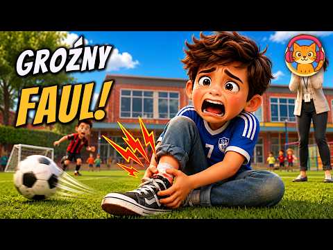 Groźny Faul - okładka bajki audio