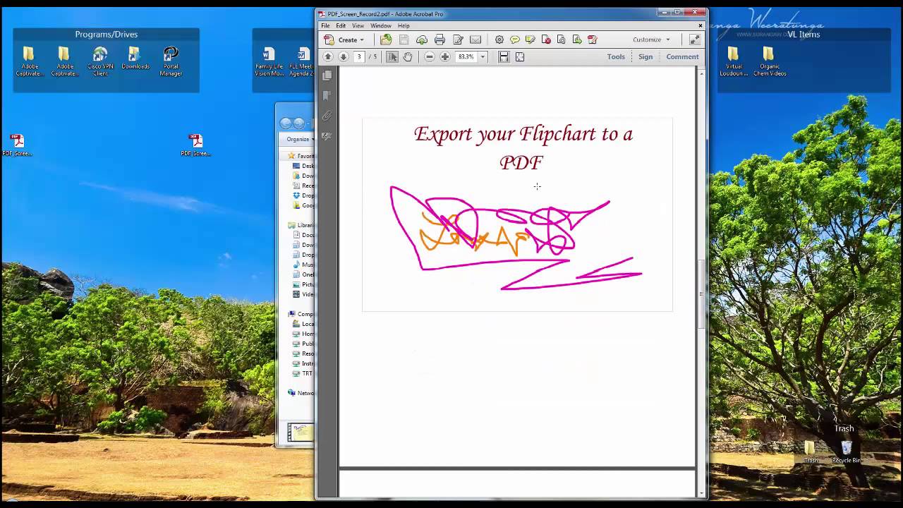 PDF Screen Record Directions
