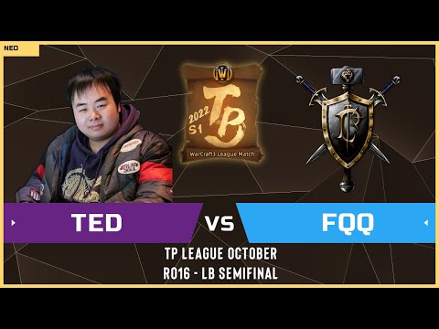 WC3 - TP League M4 - Group D LB Semifinal: [UD] TeD vs FQQ [HU]