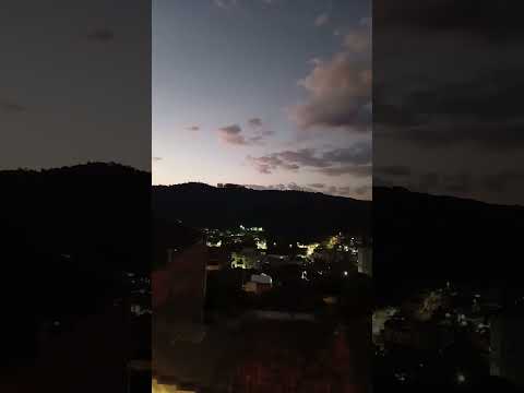 Anoitecer em Carmo de Minas -MG