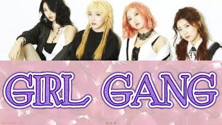 【日本語訳/カナルビ/歌詞】H.U.B-Girl Gang【映像付き】 【リクエスト】