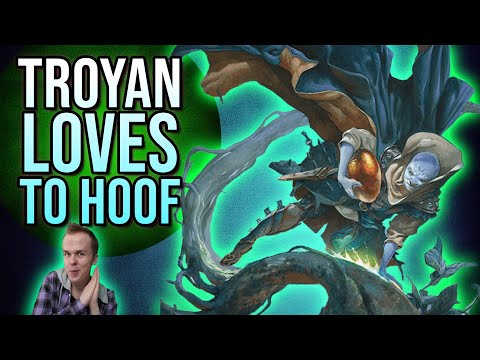Troyan, Gutsy Explorer is RIDICULOUS | Historic Brawl | Wilds of Eldraine | MTG Arena