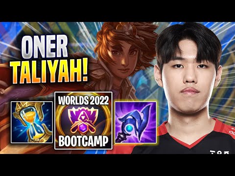 ONER IS A GOD WITH TALIYAH! - T1 Oner Plays Taliyah JUNGLE vs Rek'sai! | Bootcamp 2022