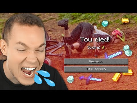 Minecraft NICHT LACHEN mit WASSER IM MUND geht schief.. 🤣 *TASTATUR KAPUTT*