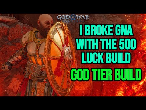 I BROKE GNA WITH THE 500 LUCK BUILD - NG+ (No Damage) - God Of War Ragnarok