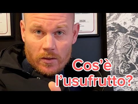 Che cos’è l’usufrutto?