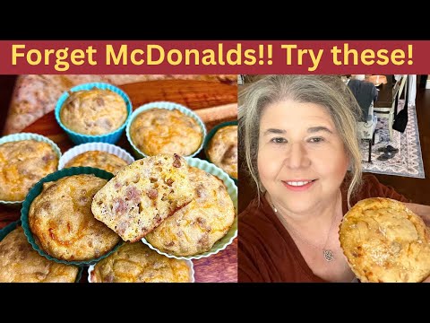 BETTER Than McDonalds…Try These High Protein McGriddle Breakfast Muffins