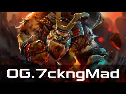 OG.7ckngMad — Earthshaker, Mid Lane (Nov 15, 2017) | Dota 2 patch 7.07 gameplay