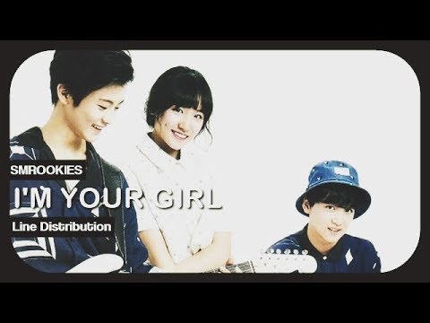 SMROOKIES 「I'M YOUR GIRL (Remake)」 Line Distribution | Color Coded Bars