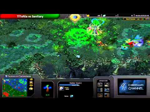 CyberGames DotA Januray 2014 - FInal Round - TiTaNia VS Sanitary