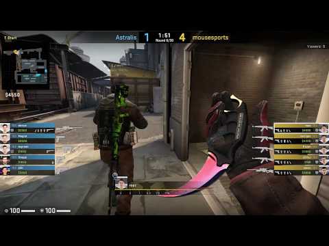 CS:GO POV Demo Mousesports ropz (25/5) vs Astralis (de_train)
