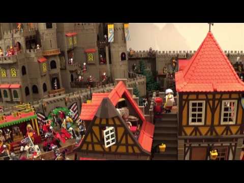 Playmobil Mittelalterdorf Diorama - Medieval Village
