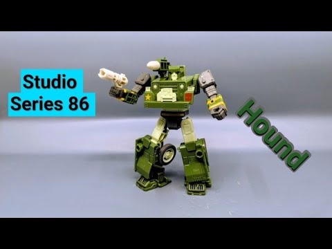 Chuck's Reviews Transformers MTMTE Collection Studio Series 86 Hound