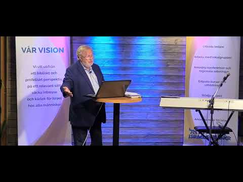 Vakna! Jesus kommer snart tillbaka. Dan Johansson föreläser.