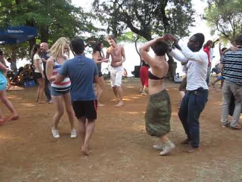 Rovinj salsa festival 2013, ⛱️ Paradiso beach party salsa dancing - 28.jun.2013, Croatia 🇭🇷