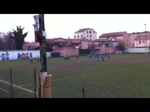 Punizione di andrea nella partita pioltellese vs novate