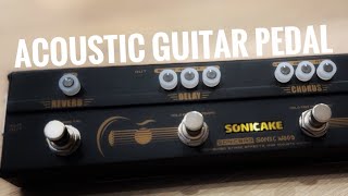 Video thumbnail for Sonicake Sonic Wood  acoustic multi-effects pedal by GuitarChannel